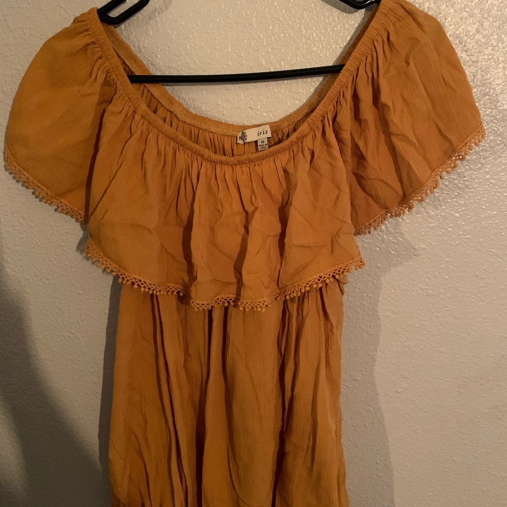 off the shoulder top